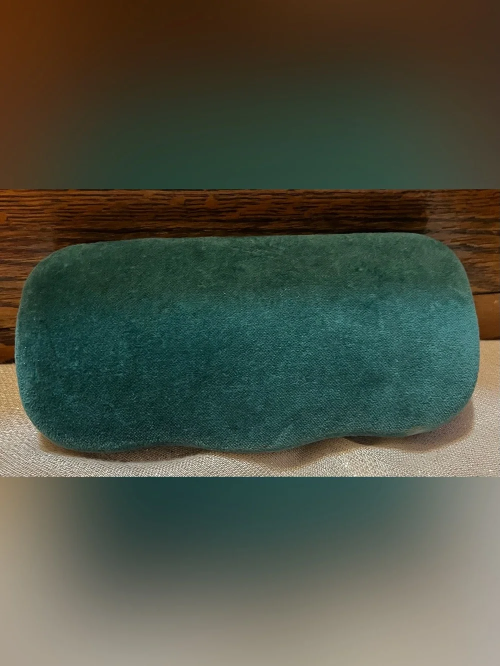 Gucci Velvet Glasses Case + Gucci Cream Reusable Small Cotton Tote Bag Bundle